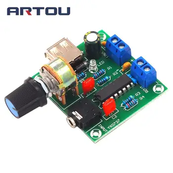 

PM2038 Dual Track 5Wx2 Amplifier Board 5W+5W Module USB Power Supply DC 2-6V