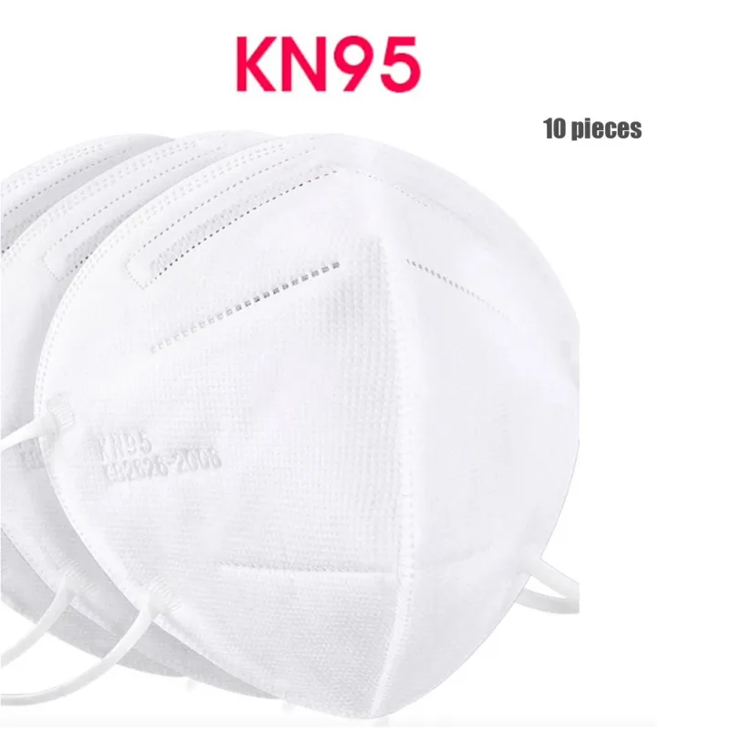 

10pcs N95 Mask Disposable Dust-proof Breathable Industrial Dust Haze Activated Carbon Cover PM2.5 Male And Female Protection