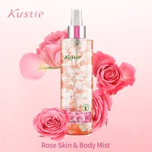 Kustie Роза лицо и тело туман увлажняющий спрей цветок эссенция безопасный белый и увлажняющий спрей натуральный аромат уход за кожей тела