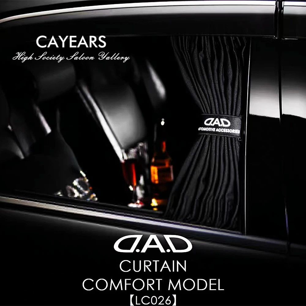 A Set Jdm Dad Automotive Accessories Luxury Curtains Car Windows Black