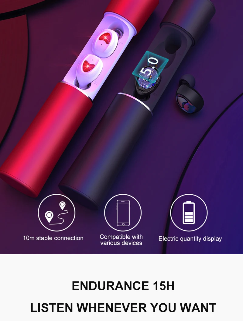 Новинка, bluetooth-гарнитура Tw20, bluetooth-гарнитура, беспроводная, металлический, алюминиевый сплав, TWS5.0, зарядная корзина, разноцветные стерео наушники S2