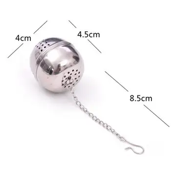 

New Essential Stainless Steel Ball Infuser Mesh Coffee Kitchen Spice Herb Maker Multi-function Tool Diffuser R7A1