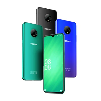 Перейти на Алиэкспресс и купить Мобильные телефоны DOOGEE X95, Android 10, 4G-LTE, экран 6,52 дюйма, MTK6737, 16 Гб ПЗУ, две SIM-карты, тройная камера 13 МП, аккумулятор 4350 мАч