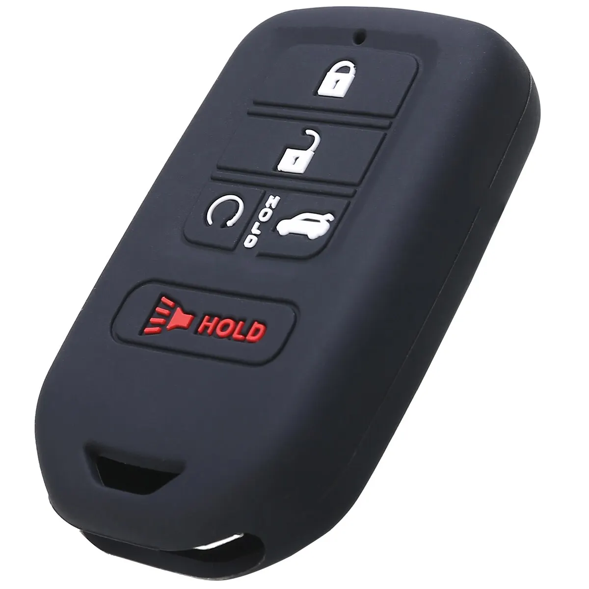 5 Button Dedicated Replacement Car Key Protector Durable Silicone Key Case Cover For Honda Civic Accord CR-V Pilot HR-V 2019
