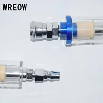 

2019 1/4" Mini Water Filter Oil Water Separator Air Hose Filter Bowl Moisture Trap For Air Compressor Paintwork Spray Tool Pa D4