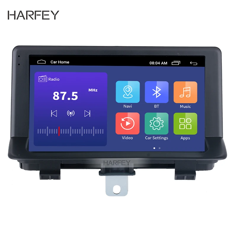 Harfey для AUDI Q3 2013 2017 Android 9 1 &quotBluetooth GPS Navi авто радио Поддержка 3G WIFI заднего вида DAB + DVR