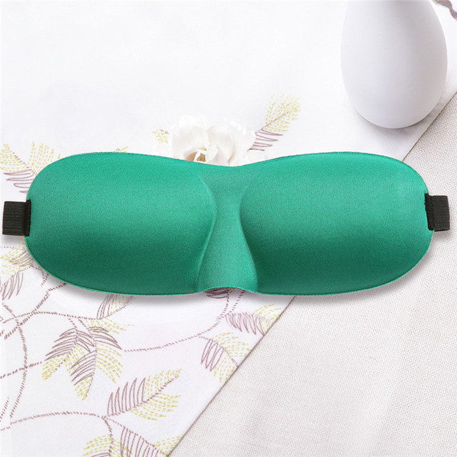 3D Sleep Mask Natural Sleeping Eye Mask Eyeshade Cover Shade Eye Patch Women Men Soft Portable Travel Eyepatch #245325