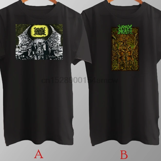 NAPALM DEATH British Extreme Metal Band New T-Shirt Cotton(2) |