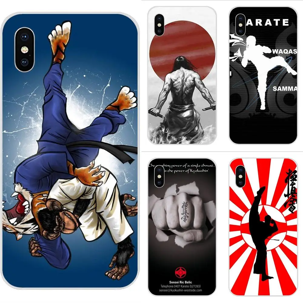 Для Galaxy J1 J2 J3 J330 J4 J5 J6 J7 J730 J8 2015 2016 2017 2018 mini Pro мягкие ТПУ чехлы кожа Kyokushin карате