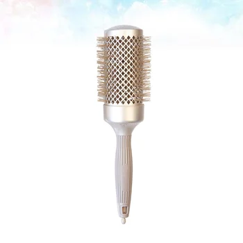 

1pc Hair Salon Professional Aluminum Tube Curling Comb Hair Curling Comb Multi-purpose Roller Comb for Salon and Home (26x6.5cm)