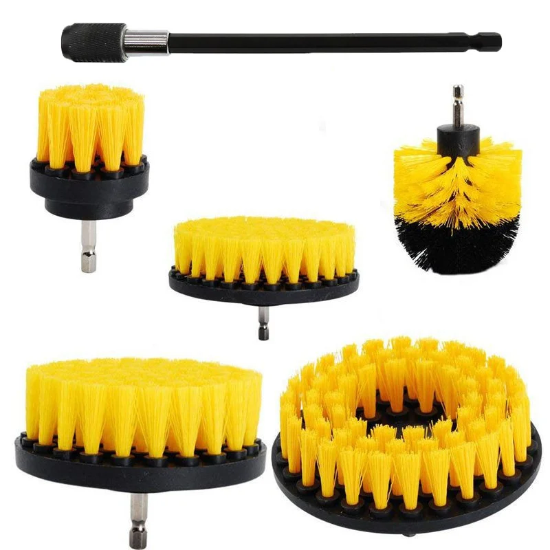 2/3.5/4/5 Drill Brush Cleaner Scrubbing Brushes for Car Bathroom Surface Grout Tub