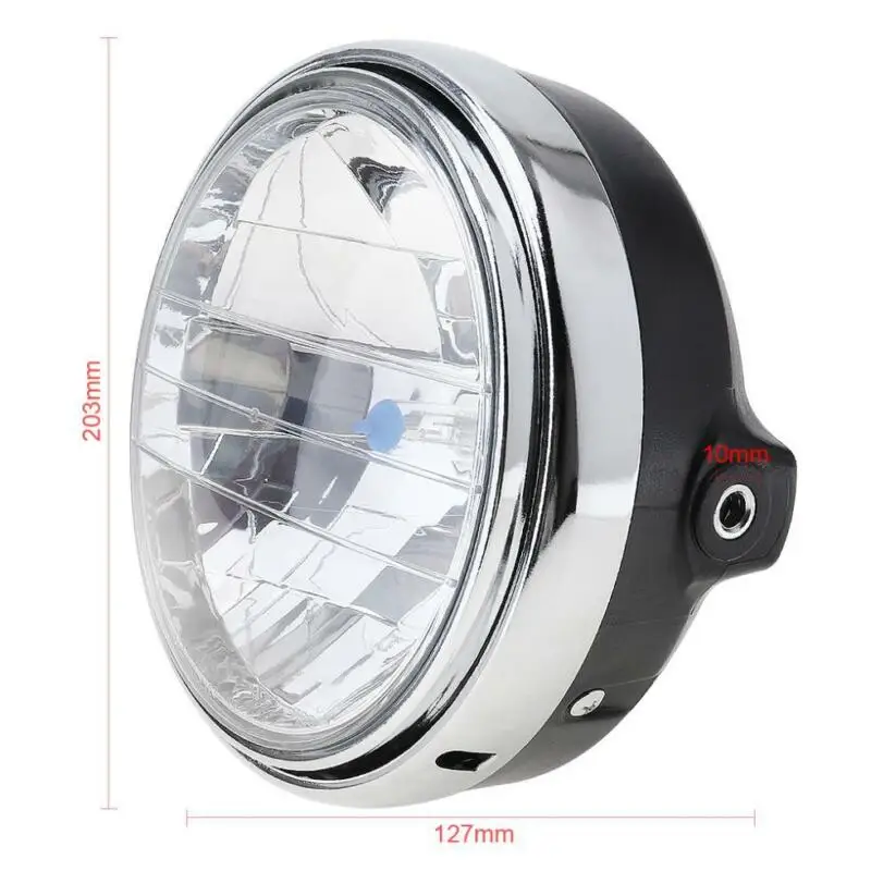 

20CM Motorcycle LED Headlight Round 35W Fog Headlamp For Kawasaki/Suzuki Aprilia