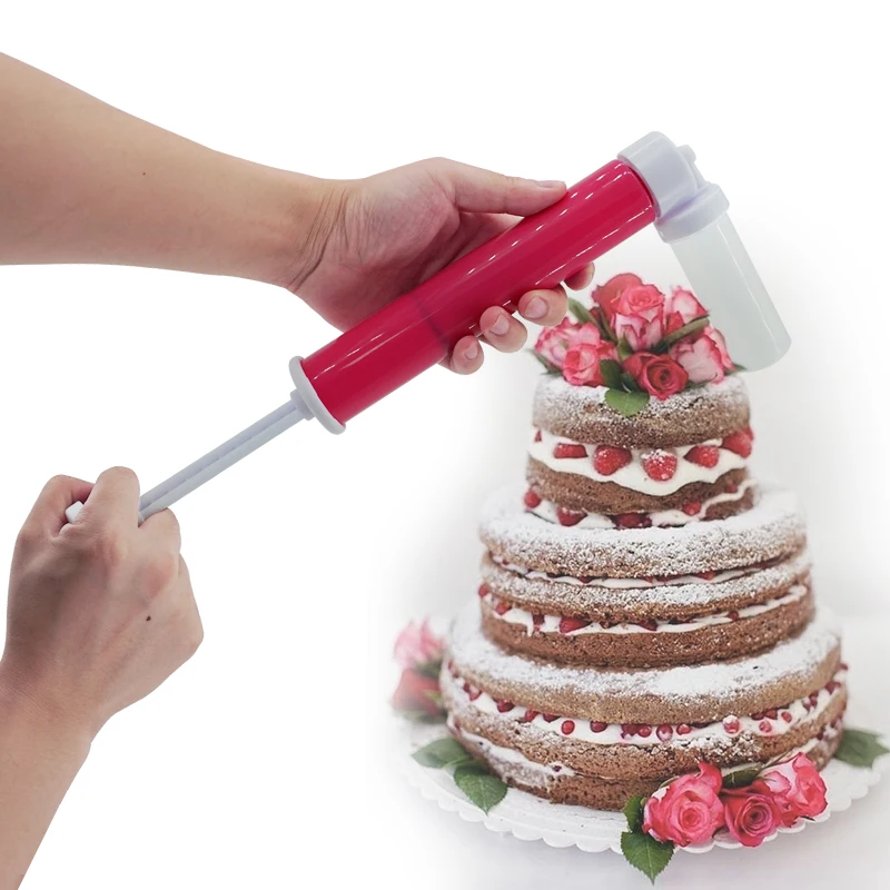 Aérographe Manuel Pour Gâteaux – Décorations Facile Avec 4 Couleurs | Kit Pulvérisateur Pour Pâtisserie, Cupcakes, Chocolats