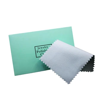 

250Pcs Silver Polishing Clean Polishing Cloth with Independent Packaging Silver Cleaning Cloth Wipe Cloth Silver Suede