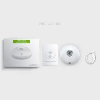 

Mini Portable Air Humidifier Travel USB Battery Powered Personal Humidifier Room Humidifier for Home Office