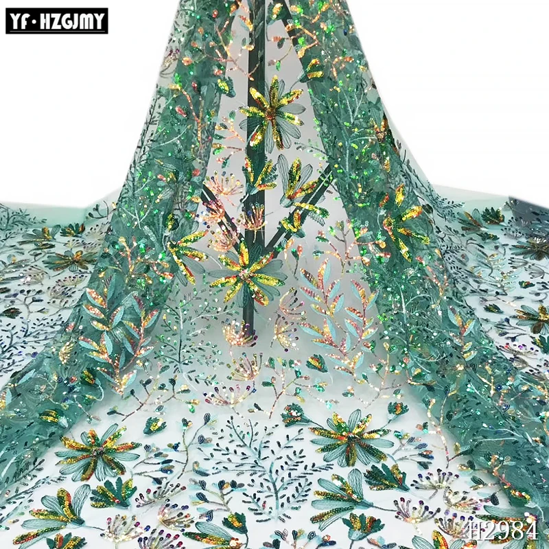 2019 кружевная ткань с блестками новейшее французское кружево высокое качество