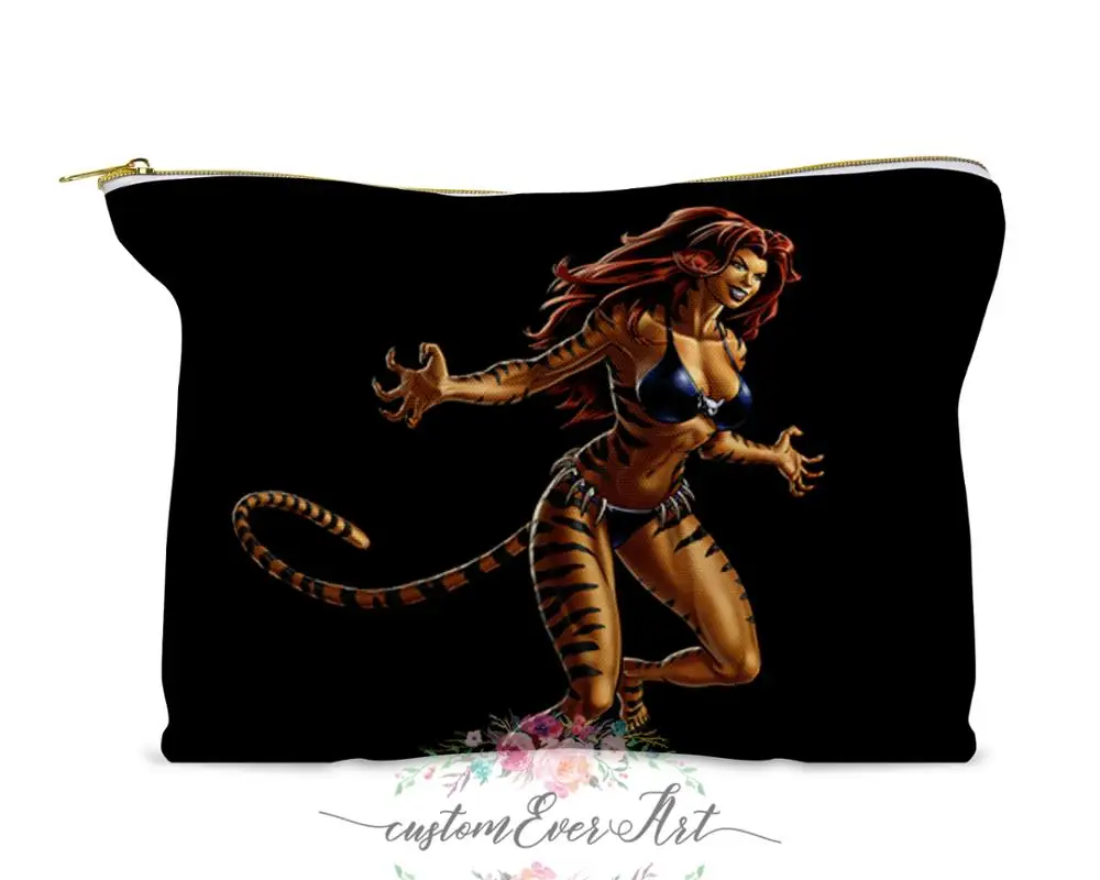 Tigra Marvel косметическая сумка, косметическая косметичка, косметичка для макияжа, симпатичная дорожная сумка для женщин, подарок
