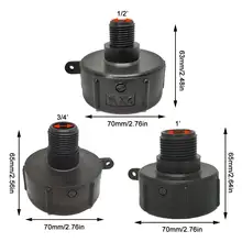 1/2 'Ɖ/4'' 1 ''Резьба пластиковый IBC адаптер резервуар кран