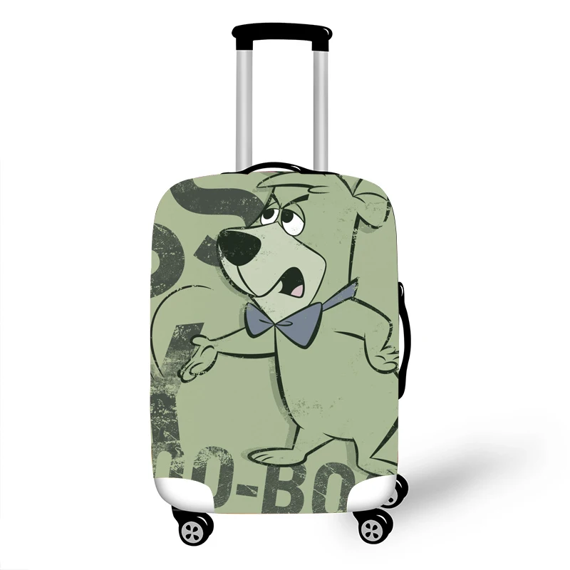 Luggage Protective Cover Case For Elastic 18-32 Inch Suitcase Protective Cover Cases Covers Travel Accessories kungfu Panda T123 - Color: N