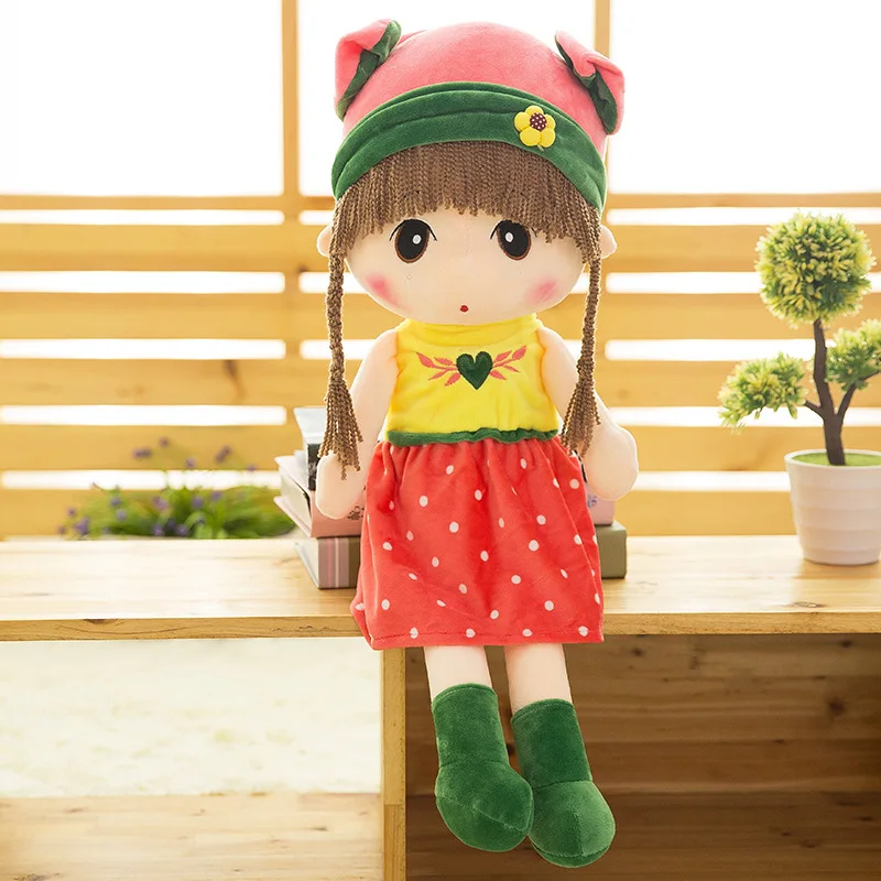 45 см милые мягкие плюшевые куклы игрушки Милая принцесса Кукла Kawaii детские плюшевые игрушки подарки на день рождения для детей девочек - Цвет: E