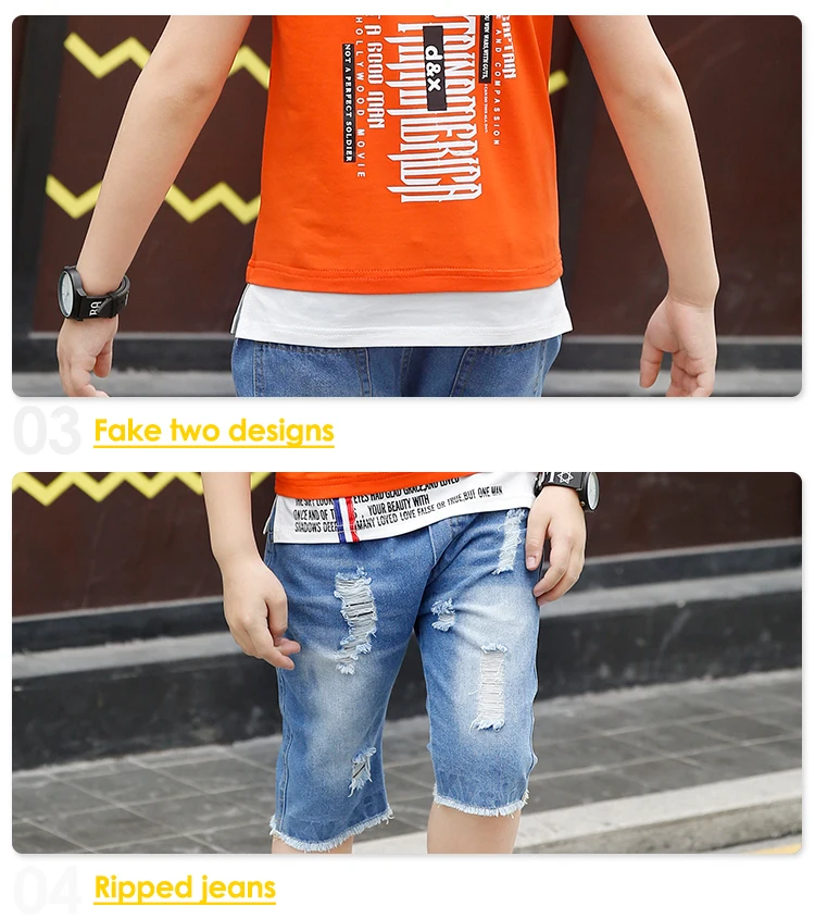 Boys Summer Clothing  Boy Clothes Short Outfits Two Piece Stylish Fashion Boys Casual Cool Clothes Wear For Kids Boys