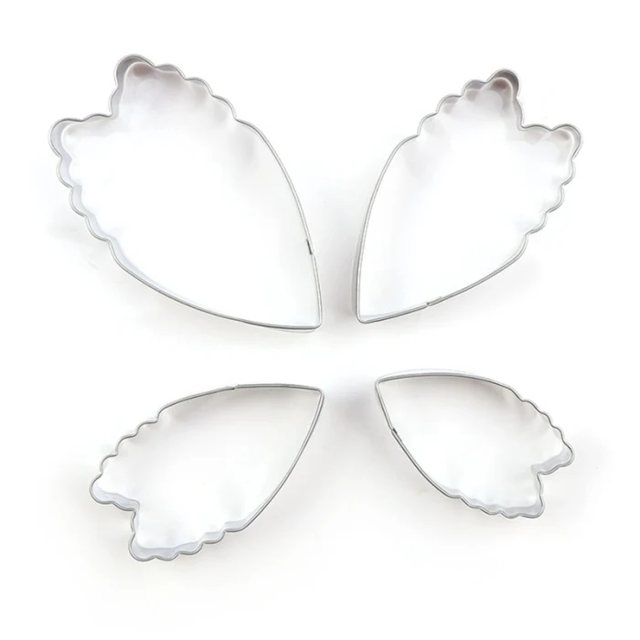 Stainless Steel Flower Petal Cookie Cutter Cupcake Mold Fondant Cake Mould DIY Decor MU8669