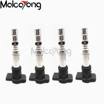 

4x Ignition Coils 06A905115D For VW GOLF for JETTA for Audi A4 A6 SEAT for SKODA/VAG GROUP 1.8T Black Polybutylene Terephthalate