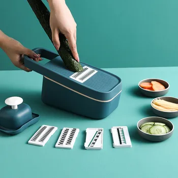 

Multifunctional Vegetable Cutter Kitchen Slicer Fruit Potato Peeler Carrot Grater Vegetable Cutter Slicer Driver Tools