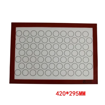 

Bakeware Macaron Sheet Baking Macaroon Dough Pastry Oven Silicone Mould Cake Tray Mat