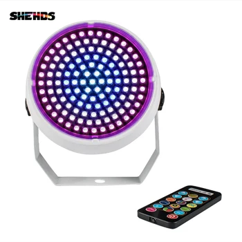 

SHEHDS Remote Control LED 127x1W RGB Strobe Color Flash Light Dj Disco Party Music Club Sound Wedding Effect KTV Stage Lighting