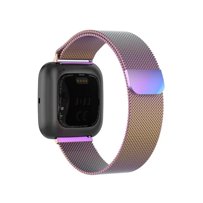 Металлический ремешок из нержавеющей стали для Fitbit Versa 2 ремешок на запястье Миланский Браслет fitbit Lite Verse 2 аксессуары ремешок на запястье