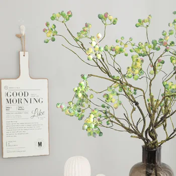 

Wild Berries, Artificial Flowers Decoration, Simulation of Cranberry Berries, Home Wedding Decoration artificial plants