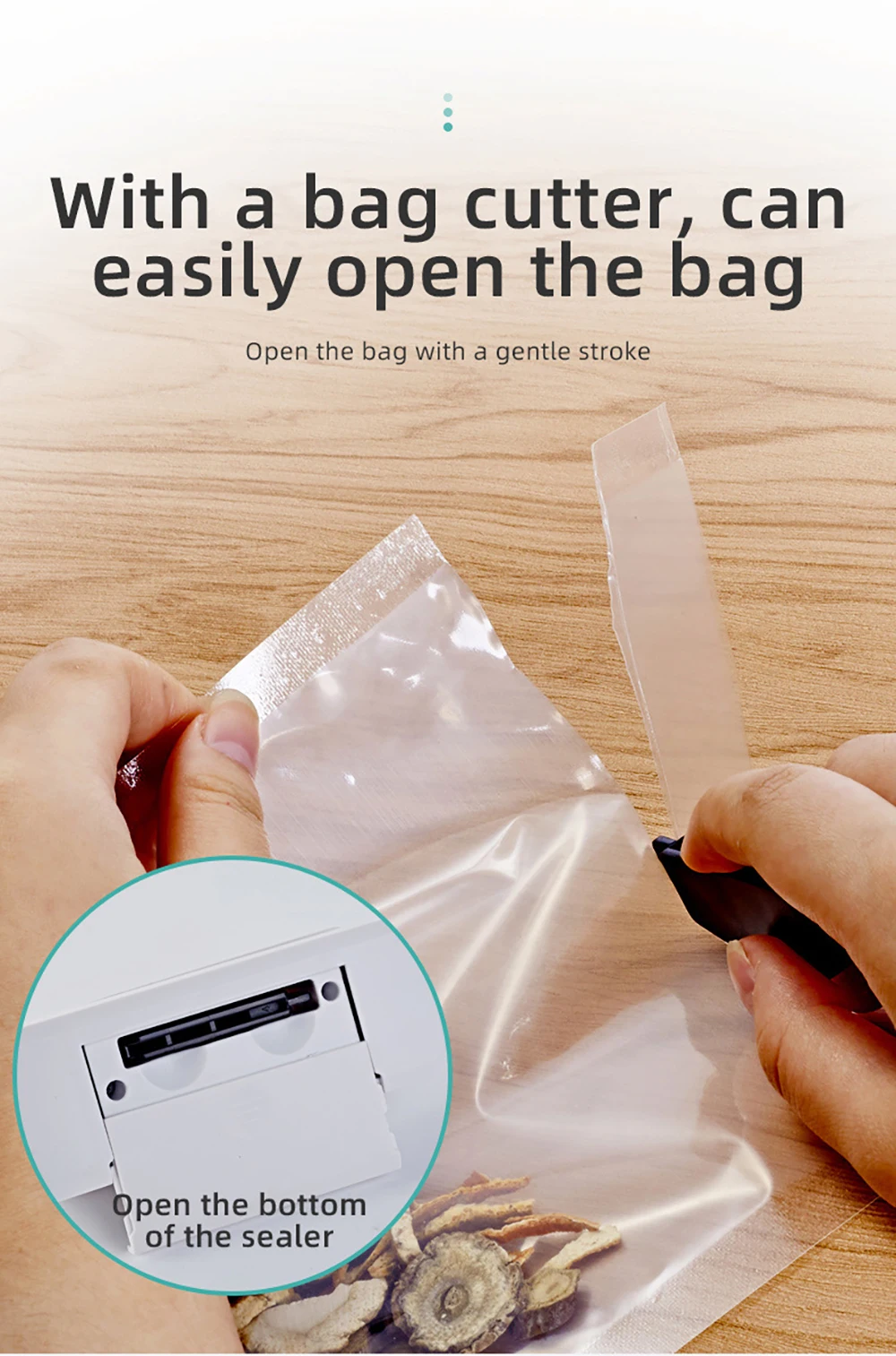 Plastic Food Sealing Machine Mini Heat Sealer for Food Potato Chip Bag Clip Portable Heating Plastic Bag Usb Charger