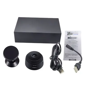 

Wireless Wifi A9 Network Camera Matte Plastic Night Aerial Photography Sport DV Wide-Angle Shooting Camera