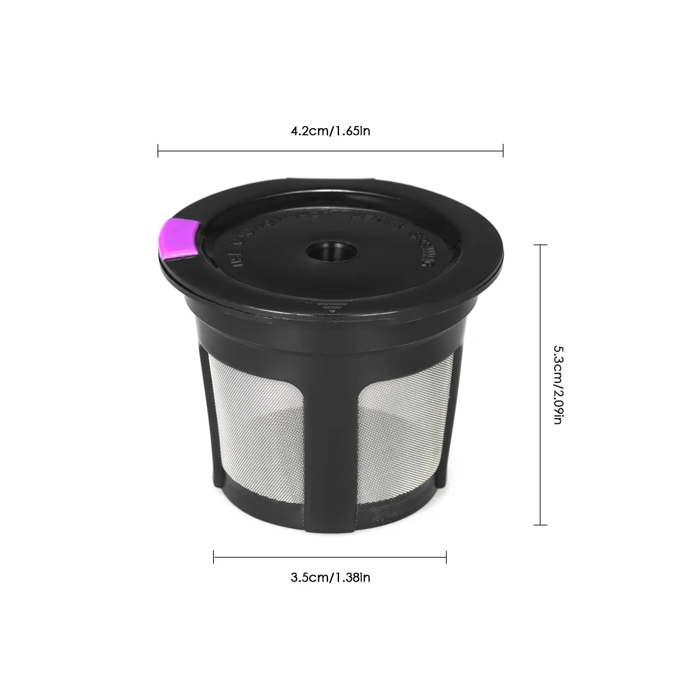 3 шт./компл. многоразовые k-чашки Кофе капсула для Keurig 2,0& 1,0 пивные бутылки многоразового Кофе фильтры