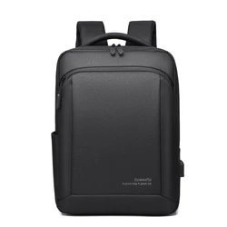 15.6 Inch Laptop Backpack Oxford Cloth Multifunctional USB Charging Bag Short Trip Commute Business Notebook Computer Backpack