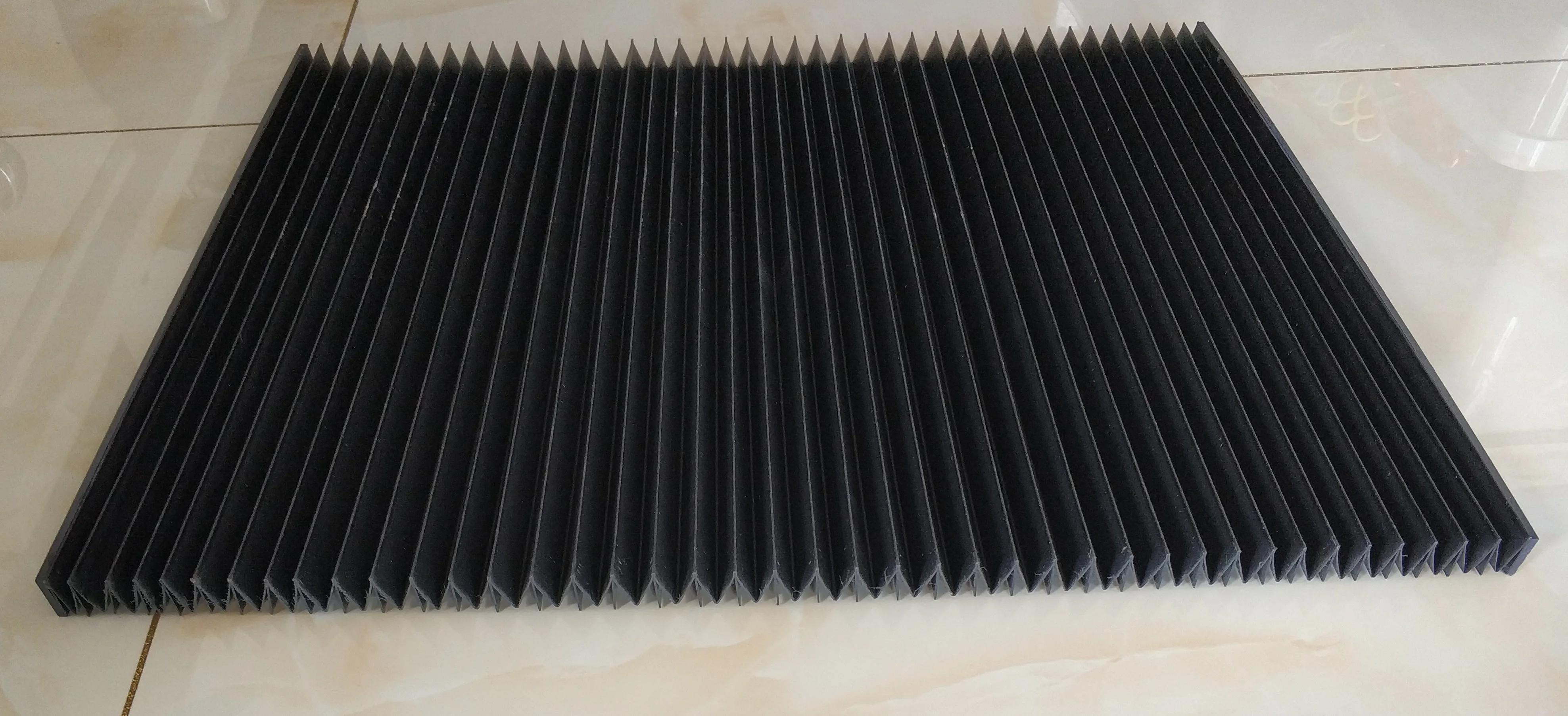 Flat Bellow For Milling Machine, Width 420 Mm X Height Is 15 Mm X Lmax