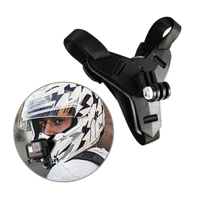 Casque de moto Chin Mount Gopro  Casque de moto Chin Stand  Mount-Noir-Aliexpress