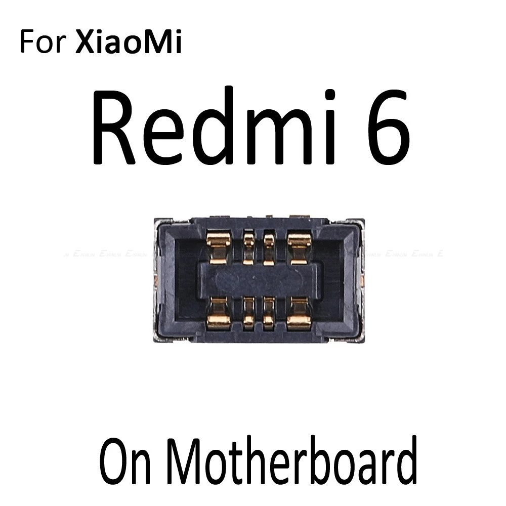 2 шт. внутренний PFC аккумулятор разъем клемма контакт Запчасти для Xiaomi mi 5C 5S Plus F1 8 9 SE A2 Lite Red mi S2 6 6A на плате - Цвет: For Redmi 6