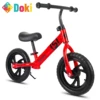 Doki Toy 12 Inch Balance Bike Walker Kids Ride On Toy For 2-6 Years Old Children Learning Walk Two Wheel Scooter No Foot Pedal 1