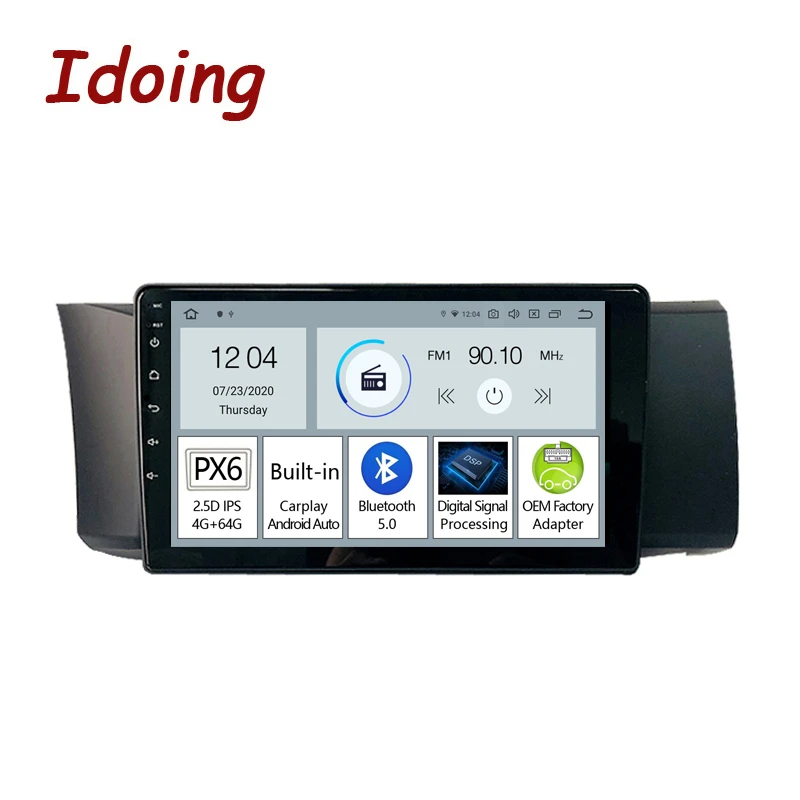 Idoing 9"PX6 Android 10 Car Radio Player For Subaru BRZ/Scion FRS ...