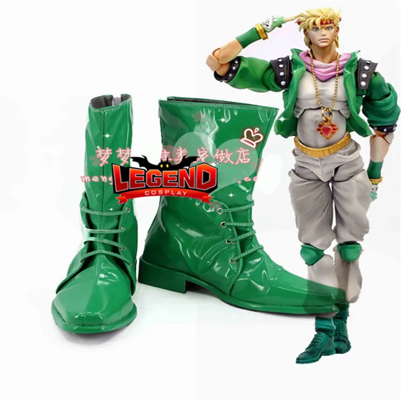 Аниме JOJO приключения Джоджо Цезарь Anthonio Zeppeli Косплэй обувь для костюмированной