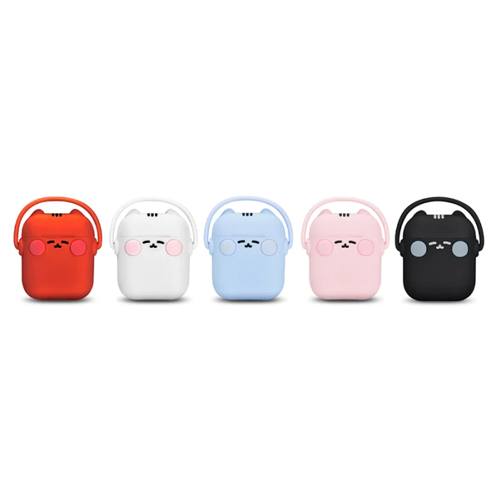 Силиконовый чехол для маленьких кошек, мультяшная Беспроводная bluetooth-гарнитура, силиконовый чехол для Airpod GDeals