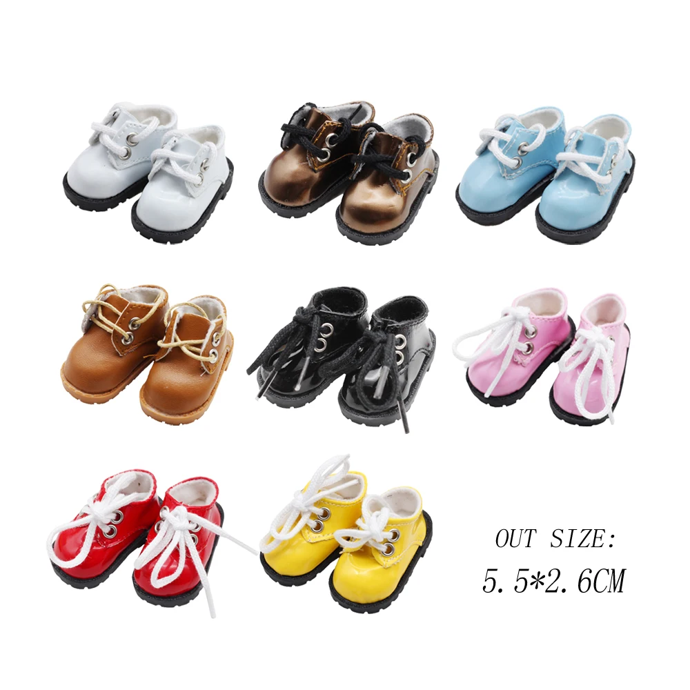Doll Shoes Doll Accessories 5.5*2.5cm Doll Shoes for 14.5 Inch American Girl Dolls