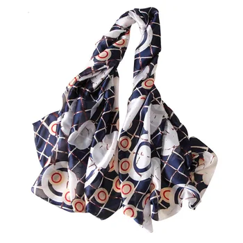 

Scarf Women Pastoral Fashion Scarf Elegant Silk Scarf Flower Printing Sunscreen Shawl Wholesale Lightweight Shawl 90x180cm