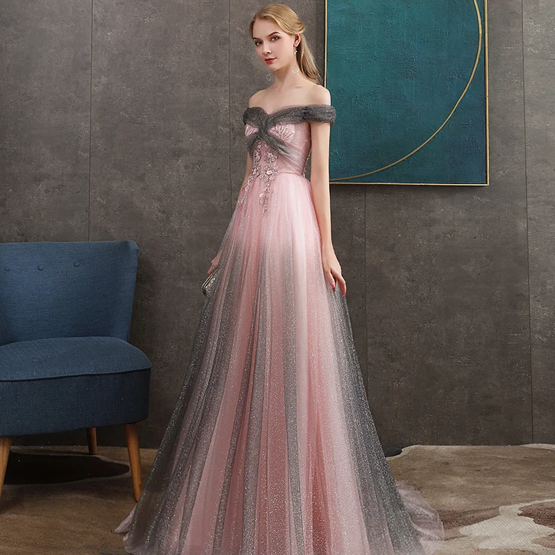 Vestido de festa трапециевидные платья для выпускного вечера со стразами длинные Vestidos De Fiesta Largos Vestidos De Gala