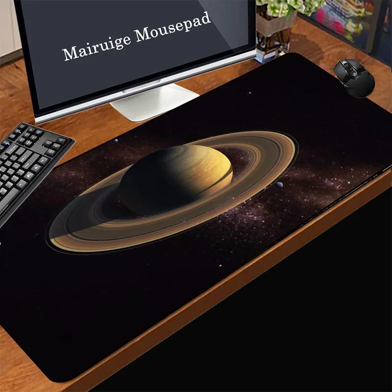 

Mairuige Beautiful Planet Gaming Mouse Pad PC Computer Pad Home Desktop Computer Keyboard Pad Office Desk Pad Laptop Pad