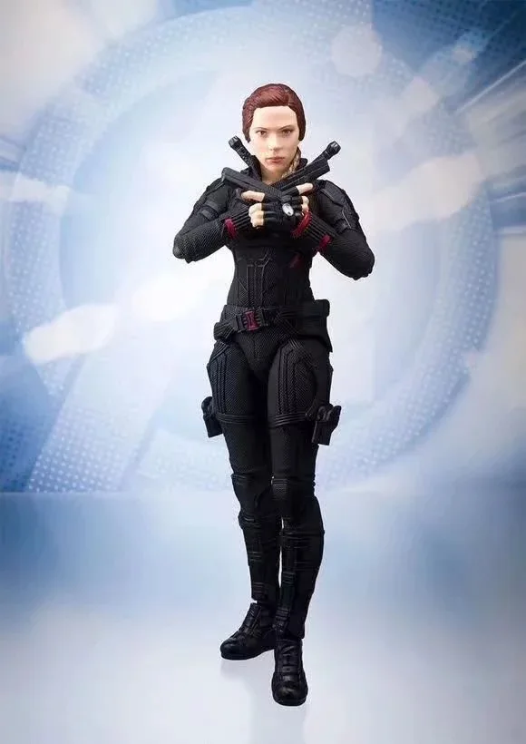 

15cm Avengers Endgame Black Widow movable action figure collectible model toys for boys