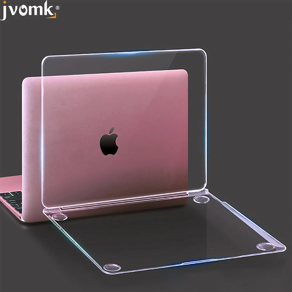 Кристальный твёрдый чехол для ноутбука Macbook Air 13 retina Pro 13, 15 и 16 A2141 A2159 ноутбук чехол A1466 A1990 A1932+ чехол для клавиатуры
