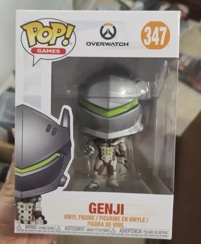 Funko Pop Game OverWatche Genji коллекция фигурок виниловая кукла модель игрушки